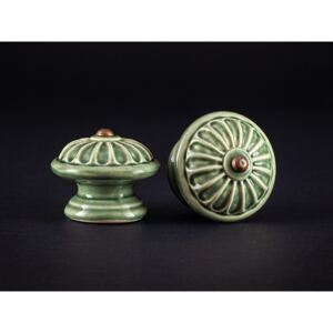 Keramika Vanya Úchytka velká - olivová - KOPRETINA