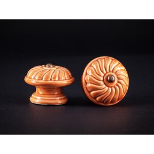 Keramika Vanya Úchytka velká - korálová - ROZETA