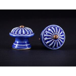 Keramika Vanya Úchytka střední - královská modř - KOPRETINA