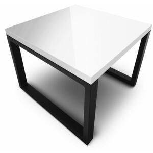 Konferenční stolek černobílý Miko