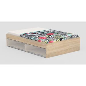 Dřevěná postel Rea lamia 140