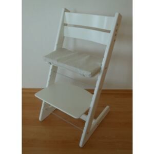 Jitro Klasik rostoucí židle Bílá