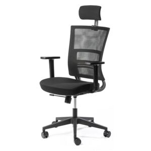 Kancelářská židle s posuvem sedáku PRIMA PDH nosnost 130 kg