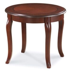 Konferenční stolek ROYAL D tmavý ořech, 60 x 60 x 50 cm,, hnědá, dřevo