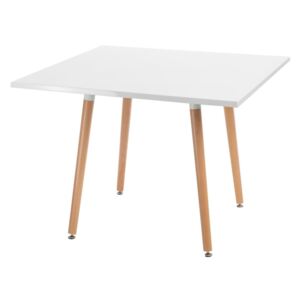 Stůl COPINE deska bílá 100x100 cm