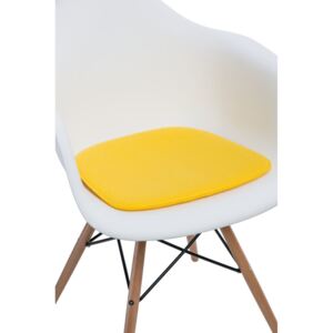 Design2 Polštář na židle Arm Chair žlutý