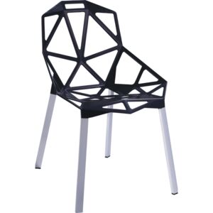 Design2 Židle Gap černá