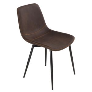 Design2 Židle Vigo hnědá tmavá