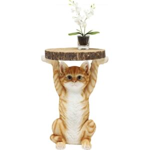 KARE DESIGN Odkládací stolek Animal Ms Cat O33cm