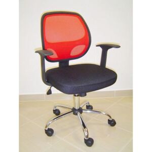 Kancelářská otočná židle SUKY — více barev Červená