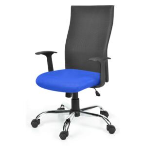 Kancelářská otočná židle SANDY — více barev modrý