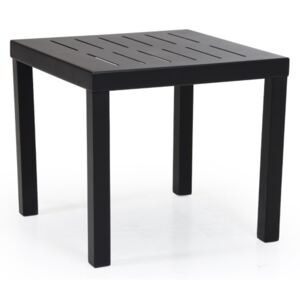 Hliníkový pomocný stolek ANTIBES: černý hliník