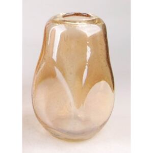 KARE DESIGN Žlutá skleněná váza Jupiter 27cm