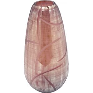 KARE DESIGN Červená skleněná váza Jupiter 36cm