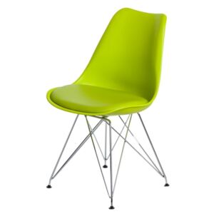 Židle NORDEN DSR PP světle zelená 1640