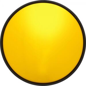 KARE DESIGN Zrcadlo Celebration - žluté, O60 cm