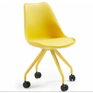Kancelářská židle Lars LaForma Provedení: žlutá