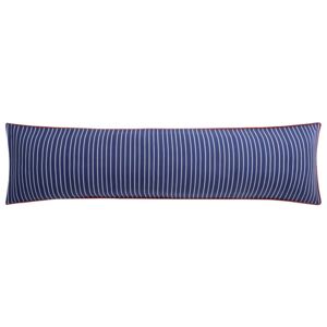 MERADISO® Potah na relaxační polštář se saténovou (pruhy / námořnická modrá)