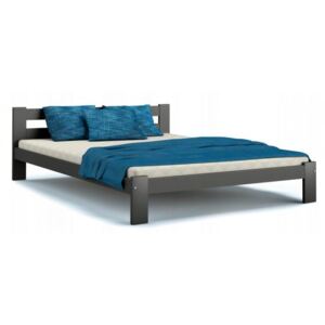 Masivní postel ARIZONA 160x200 barevná Barva konstrukce: Bílá
