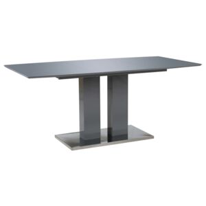Jídelní stůl - MDF - šedý | 180x90x76 cm