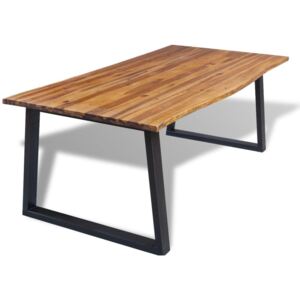 Jídelní stůl z masivního akáciového dřeva | 200x90 cm