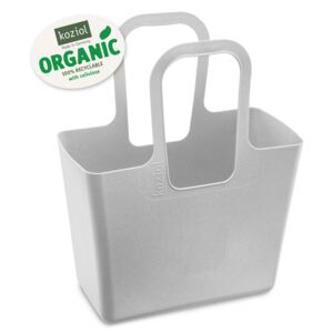 TASCHE taška XL plážová, stojan na časopisy a noviny, dřevo Organic KOZIOL (barva-organic šedá)