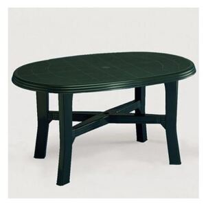 Plastový zahradní stůl Tamigi zelený