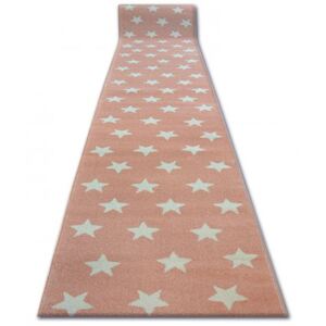 Běhoun SKETCH - FA68 Hvězdy růžový krémový Šíře: 100 cm