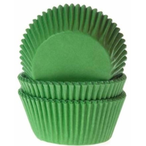 Košíček na muffiny zelený 50ks - House of Marie