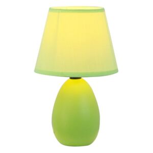 Keramická stolní lampa QENNY TYP 13, zelená