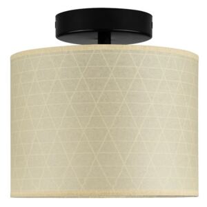 Béžové stropní svítidlo se vzorem trojúhelníků Sotto Luce Taiko