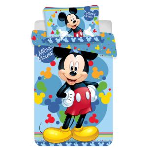 Jerry Fabrics Dětské povlečení do postýlky 100x135 - Mickey baby 02