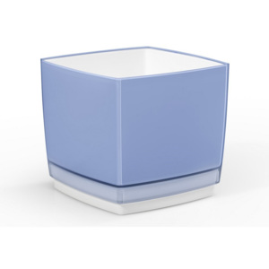 Plastový květináč Cube 170 modrá