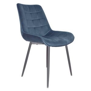 Židle SARIN, modrá / černá