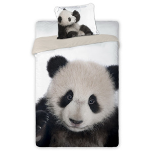 Faro Povlečení Panda - 140x200, 70x90, 100% bavlna
