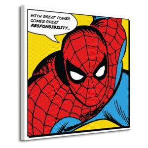 Obraz na plátně Marvel Spider-Man (Quote) 85x85cm WDC98054
