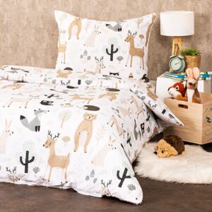 Bavlněné povlečení Nordic Friends, 140 x 200 cm, 70 x 90 cm