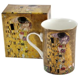 Home Elements Luxusní porcelánový hrnek – Klimt