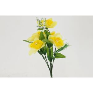 Narcisky puget, barva žlutá. Květina umělá. S1057