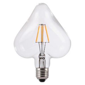 ACA DECOR LED žárovka Filament Heart E27 6W Stmívatelná