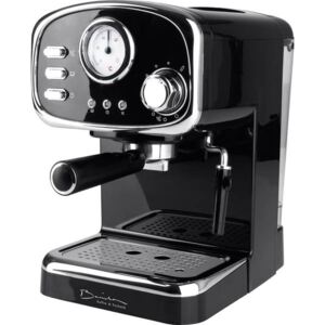 Espresso GourmetMaxx Barista Retro / černé / 1100 W / 15 bar