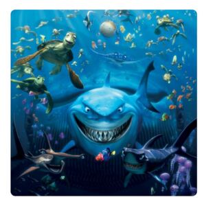 Dekoplex Disney dekorace Nemo, Dory,želvy a žralok19x19 cm