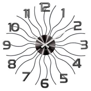 Designové černé antracitové hodiny LAVVU SUN LCT1222 (POŠTOVNÉ ZDARMA!!!)