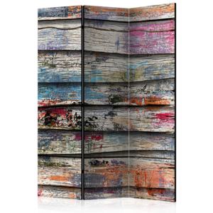 Artgeist Paraván - Colourful Wood [Room Dividers] 135x172 7-10 dní