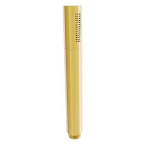 Ruční mosazná sprchová hlavice MEXEN R-70 - 1 funkce - 182x25 mm - zlatá