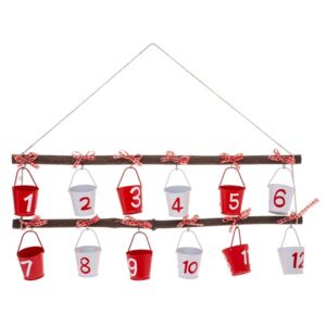 Adventní kalendář s dárkovými hrnci, 12 hrnců