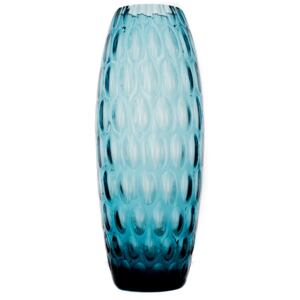Váza Optika, barva azurová, výška 300 mm