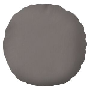 Domarex Polštář kulatý Velvet šedá, 50 cm