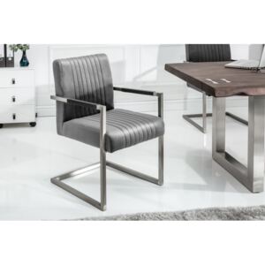 Jídelní židle BIG ASTON šedá Nábytek | Jídelní prostory | Jídelní židle
