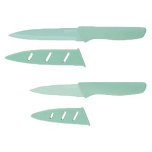 ERNESTO® Sada nožů „Kushino“, 2dílná (tyrkysová)